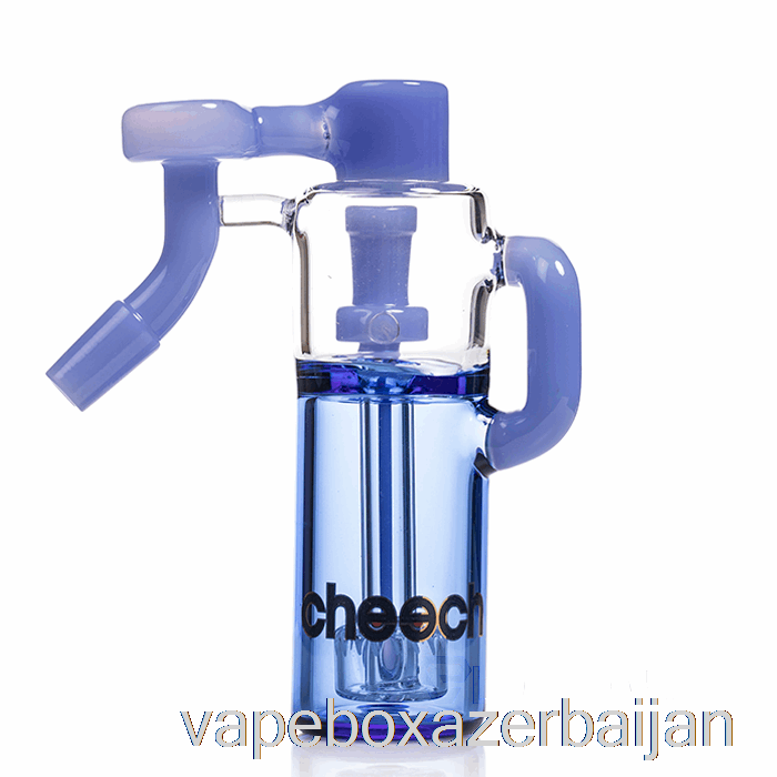 E-Juice Vape Cheech Glass 14mm Recycle Your Ash Catcher Blue
